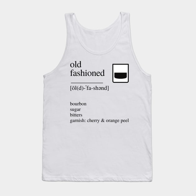 Old Fashioned cocktail Tank Top by LushLife